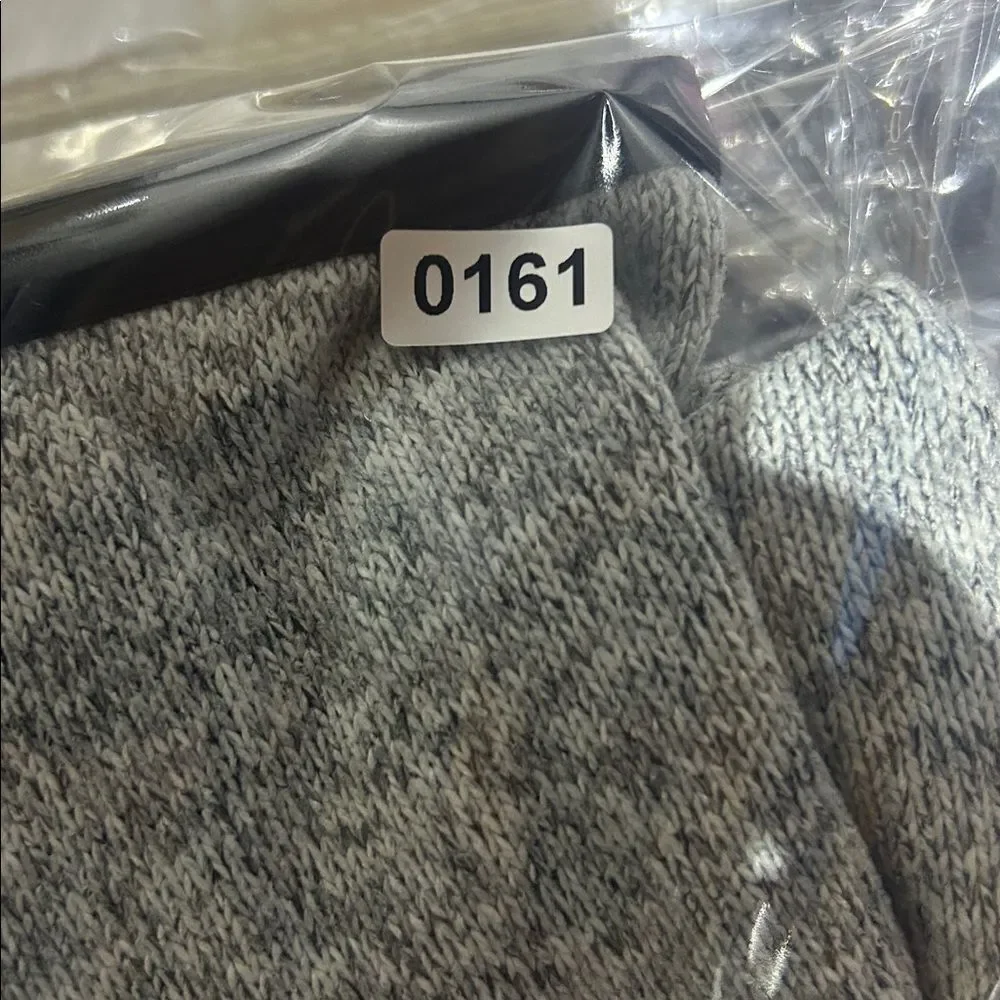 Nike Grey and Black Hoodie